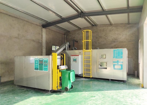 380v 3 пищевые отходы машины 2ton/Day обработки отходов участка коммерчески изготовляя компост машина
